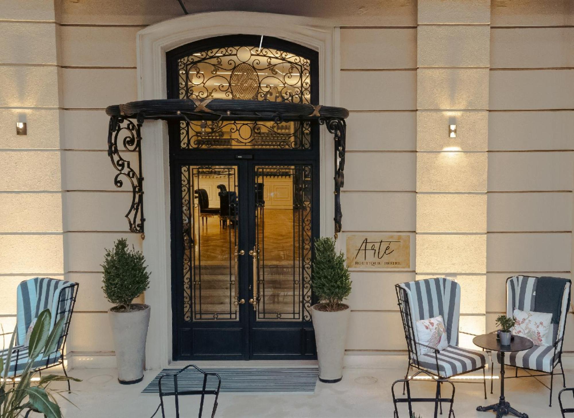 Arté Boutique Hotel Tirana Exterior foto